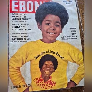 Vintage Ebony Magazine February 1974